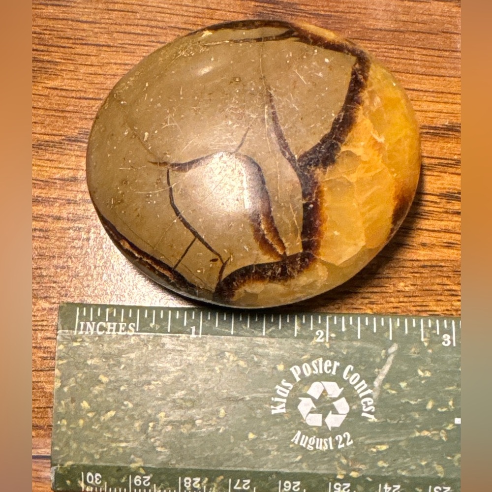 Beautiful Septarian palm stone #2